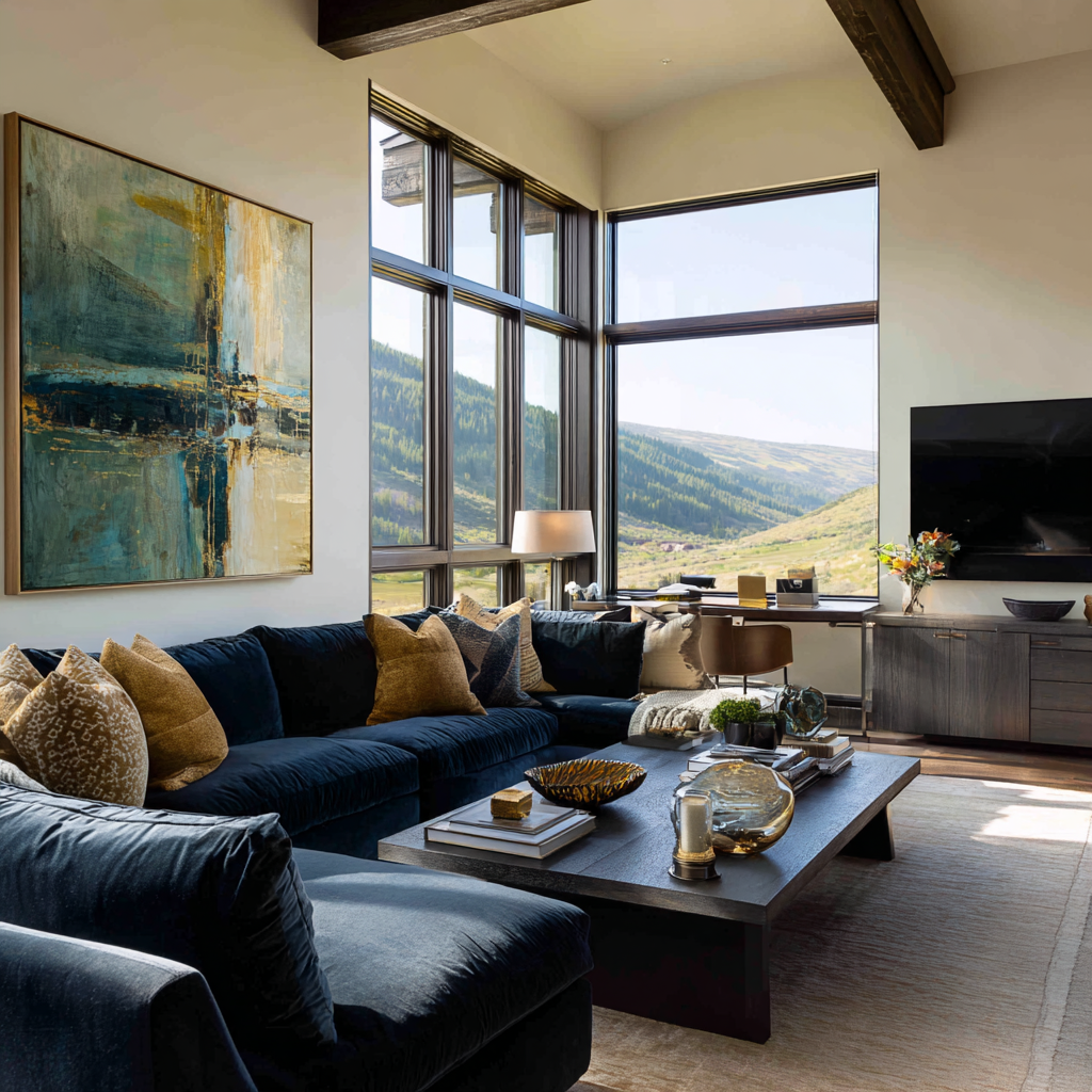 Comfortable living room at TMC Helpline in Oceanside, California